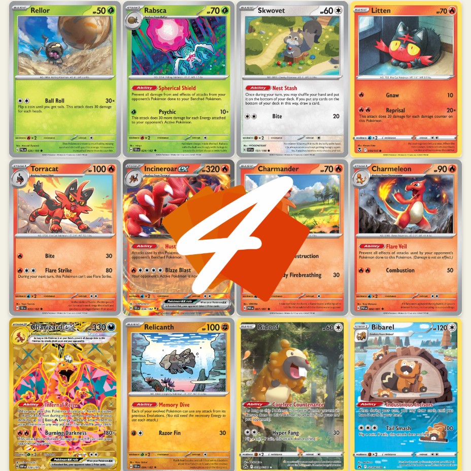 Incineroar ex with Relicanth Hits GIANT DAMAGE Pokemon TCG Live